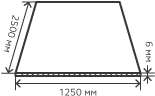 Лист нержавеющий AISI 316L 6х1250х2500